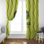 Australia Socceroos 2025 Window Curtain Forever Golden - Aussie Hoodie