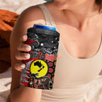 Aotearoa and Australia Toitu Te Tiriti 4 in 1 Can Cooler Tumbler Honour the Treaty - Te Tiriti Is Us