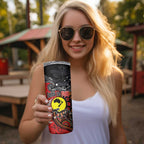 Aotearoa and Australia Toitu Te Tiriti Skinny Tumbler Honour the Treaty - Te Tiriti Is Us