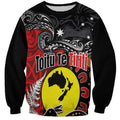 Aotearoa and Australia Toitu Te Tiriti Sweatshirt Honour the Treaty - Te Tiriti Is Us