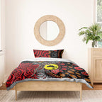 Aotearoa and Australia Toitu Te Tiriti Bedding Set Honour the Treaty - Stand Together Stand Stronger