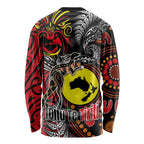 Aotearoa and Australia Toitu Te Tiriti Long Sleeve Shirt Honour the Treaty - Stand Together Stand Stronger