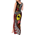 Aotearoa and Australia Toitu Te Tiriti Tank Maxi Dress Honour the Treaty - Stand Together Stand Stronger