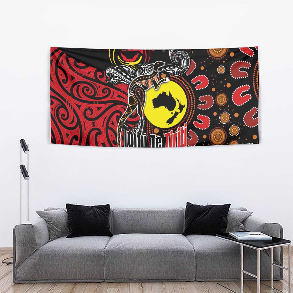 Aotearoa and Australia Toitu Te Tiriti Tapestry Honour the Treaty - Stand Together Stand Stronger