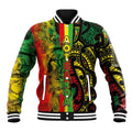 Aotearoa Reggae Baseball Jacket Maori Reggae-One Love