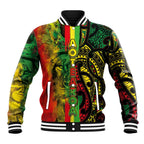 Aotearoa Reggae Baseball Jacket Maori Reggae-One Love