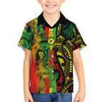 Aotearoa Reggae Hawaiian Shirt Maori Reggae-One Love
