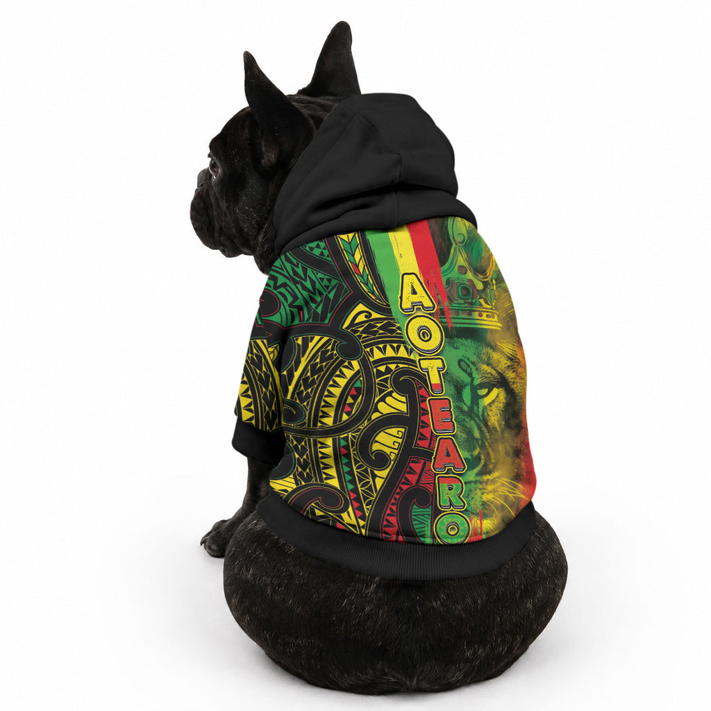 Aotearoa Reggae Pet Hoodie