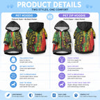 Aotearoa Reggae Pet Hoodie