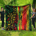 Aotearoa Reggae Quilt Maori Reggae-One Love