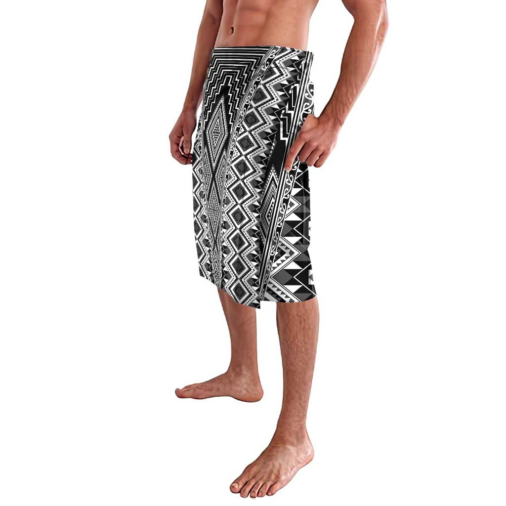 Aotearoa Tukutuku and Poutama Motif Classic Lavalava