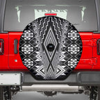 Aotearoa Tukutuku and Poutama Motif Classic Spare Tire Cover