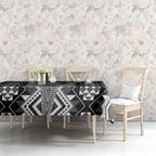 Aotearoa Tukutuku and Poutama Motif Classic Tablecloth