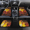 Personalized Australia and Papua New Guinea Together Car Mats Kangaroo Aboriginal Art and Bird-of-paradise Oro Tribal Motifs - Aussie Hoodie