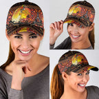 Australia and Papua New Guinea Together Classic Cap Kangaroo Aboriginal Art and Bird-of-paradise with Oro Tribal Motifs - Aussie Hoodie
