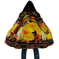 Personalized Australia and Papua New Guinea Together Cloak Kangaroo Aboriginal Art and Bird-of-paradise Oro Tribal Motifs - Aussie Hoodie