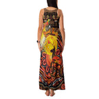 Personalized Australia and Papua New Guinea Together Family Matching Tank Maxi Dress and Hawaiian Shirt Kangaroo Aboriginal Art and Bird-of-paradise Oro Tribal Motifs - Aussie Hoodie