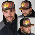 Australia and Papua New Guinea Together Mesh Trucker Cap Kangaroo Aboriginal Art and Bird-of-paradise with Oro Tribal Motifs - Aussie Hoodie
