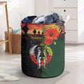 New Zealand and Australia ANZAC Day Laundry Basket Lest We Forget Indigenous and Maori Pattern