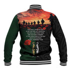 New Zealand and Australia ANZAC Day Baseball Jacket Lest We Forget Indigenous and Maori Pattern