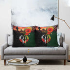 New Zealand and Australia ANZAC Day Pillow Cover Lest We Forget Indigenous and Maori Pattern