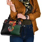 New Zealand and Australia ANZAC Day Shoulder Handbag Lest We Forget Indigenous and Maori Pattern