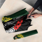 New Zealand and Australia ANZAC Day Umbrella Lest We Forget Indigenous and Maori Pattern