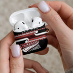 New Zealand Christmas AirPods Case Funny Santa Claus Haka Dance with Tukutuku