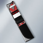 New Zealand Christmas Auto Sun Shade Funny Santa Claus Haka Dance with Tukutuku