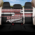 New Zealand Christmas Back Car Seat Cover Funny Santa Claus Haka Dance with Tukutuku