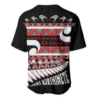 New Zealand Christmas Baseball Jersey Funny Santa Claus Haka Dance with Tukutuku