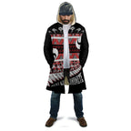 New Zealand Christmas Cloak Funny Santa Claus Haka Dance with Tukutuku