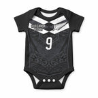Aotearoa Rugby Custom Baby Onesie Maori Tribal Motifs Stripes-Sporty Style