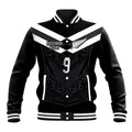Aotearoa Rugby Custom Baseball Jacket Maori Tribal Motifs Stripes-Sporty Style