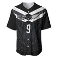 Aotearoa Rugby Custom Baseball Jersey Maori Tribal Motifs Stripes-Sporty Style