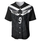 Aotearoa Rugby Custom Baseball Jersey Maori Tribal Motifs Stripes-Sporty Style