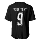 Aotearoa Rugby Custom Baseball Jersey Maori Tribal Motifs Stripes-Sporty Style