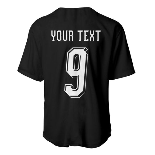 Aotearoa Rugby Custom Baseball Jersey Maori Tribal Motifs Stripes-Sporty Style