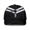 Custom Aotearoa Rugby Baseball Net Cap Maori Tribal Motifs Stripes-Sporty Style