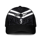 Custom Aotearoa Rugby Baseball Net Cap Maori Tribal Motifs Stripes-Sporty Style