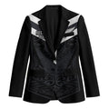 Aotearoa Rugby Custom Blazer Maori Tribal Motifs Stripes-Sporty Style