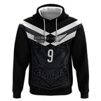 Aotearoa Rugby Custom Hoodie Maori Tribal Motifs Stripes-Sporty Style