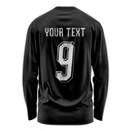 Aotearoa Rugby Custom Long Sleeve Shirt Maori Tribal Motifs Stripes-Sporty Style