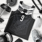 Aotearoa Rugby Custom Men Tank Top Maori Tribal Motifs Stripes-Sporty Style
