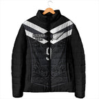 Aotearoa Rugby Custom Padded Jacket Maori Tribal Motifs Stripes-Sporty Style