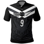 Aotearoa Rugby Custom Polo Shirt Maori Tribal Motifs Stripes-Sporty Style