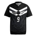 Aotearoa Rugby Custom Rugby Jersey Maori Tribal Motifs Stripes-Sporty Style
