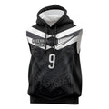 Aotearoa Rugby Custom Sleeveless Hoodie Maori Tribal Motifs Stripes-Sporty Style