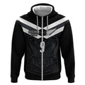 Aotearoa Rugby Custom Zip Hoodie Maori Tribal Motifs Stripes-Sporty Style