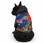 New Zealand and Australia ANZAC Day Pet Hoodie